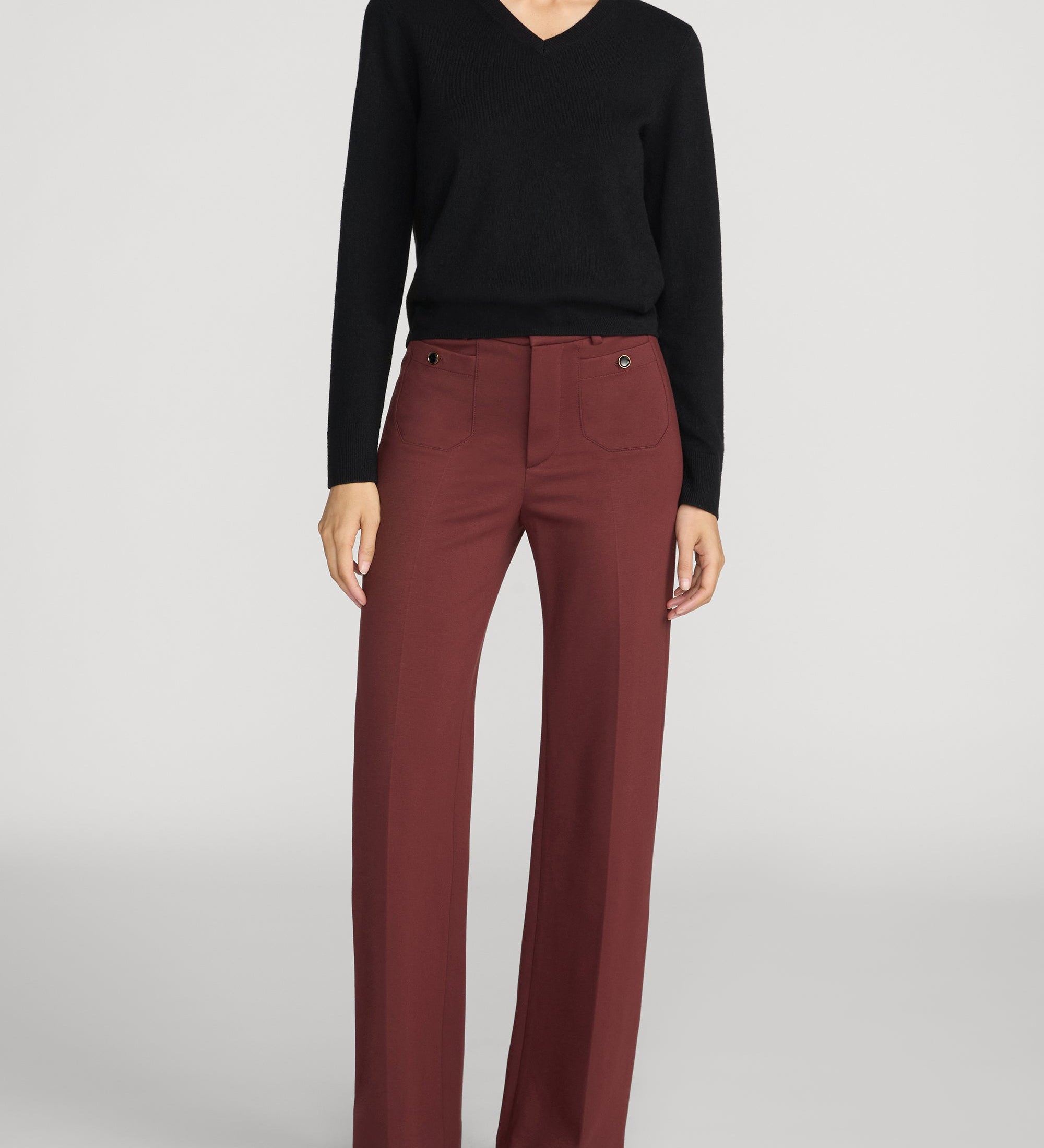 FRAME - The Slim Palazzo Trouser Modernist Pocket