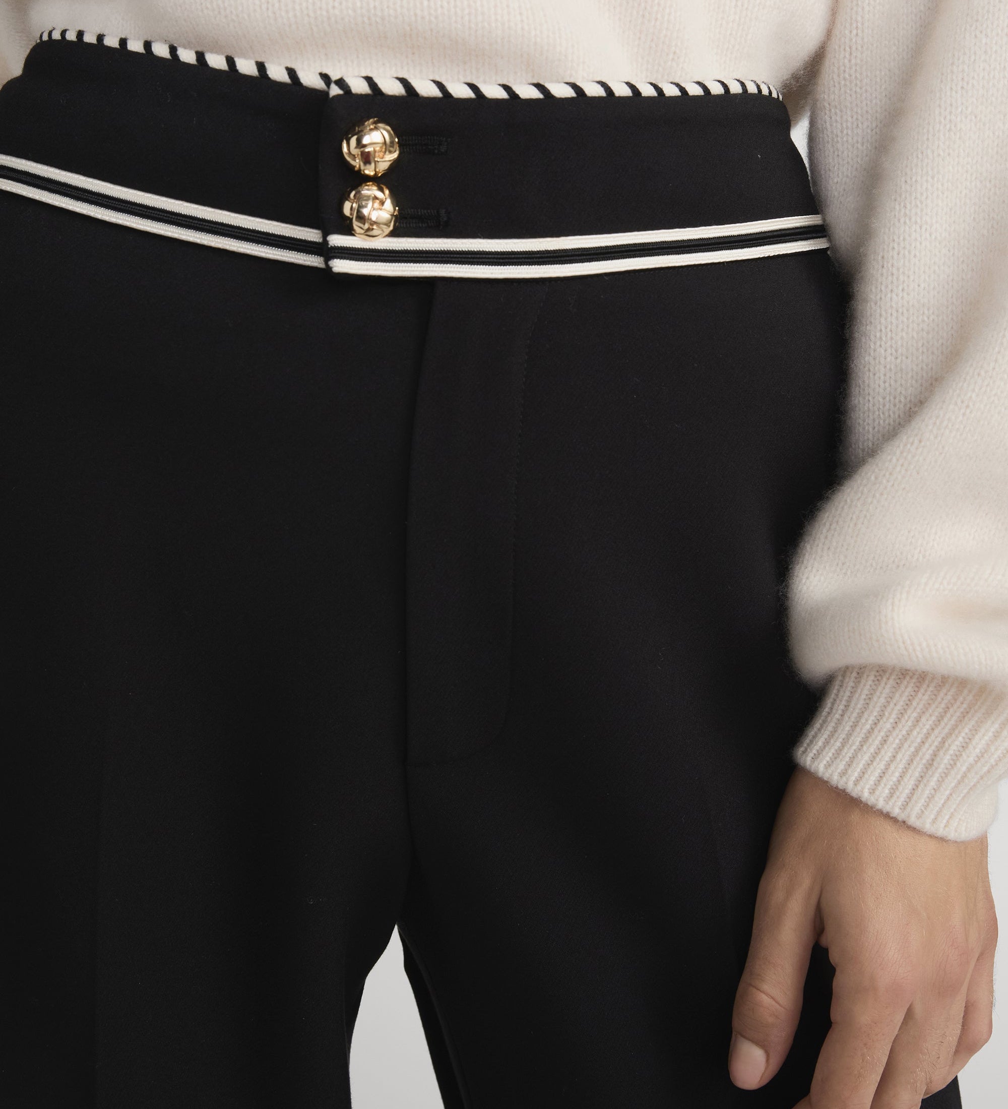 FRAME - The Prim Slim Palazzo Trouser