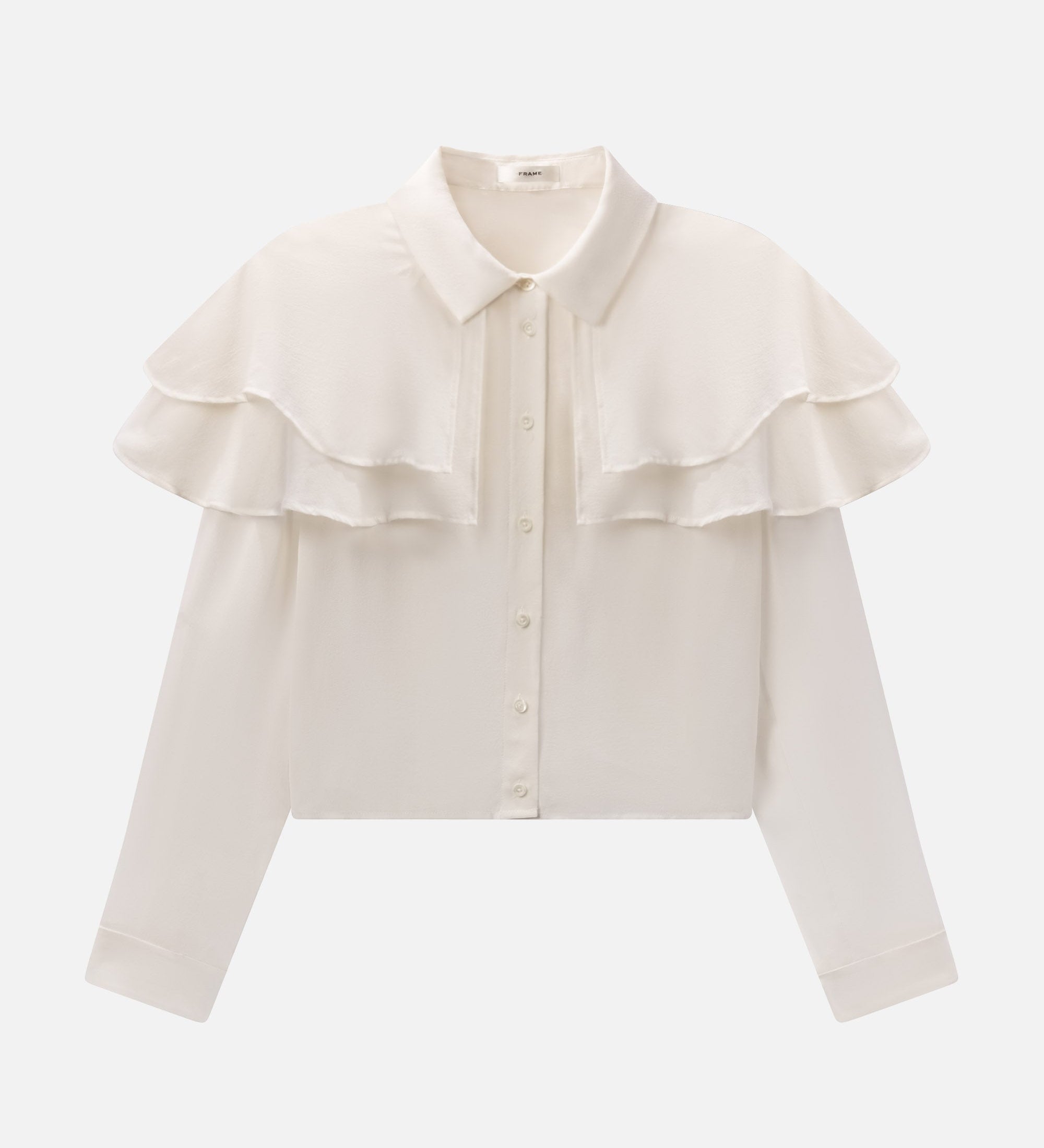 FRAME - The Silk Cape Blouse