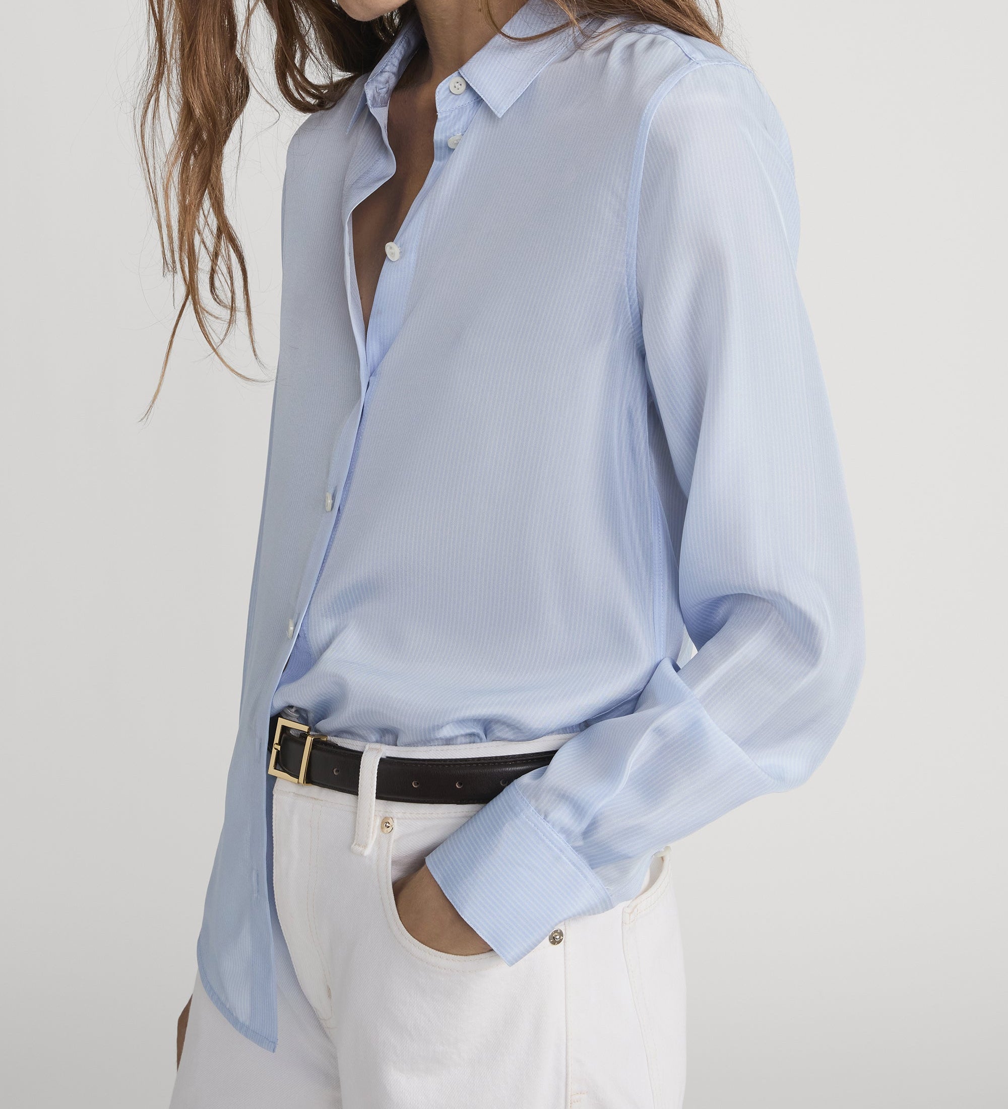 FRAME - The Striped Classic Shirt