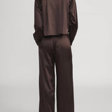 FRAME - The Silk Lounge Pant -- Americano