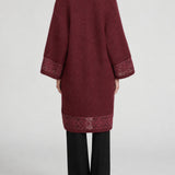 FRAME - The Brushed Embroidered Coat