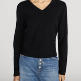FRAME - The Shrunken Cashmere V Neck
