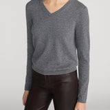 FRAME - The Shrunken Cashmere V Neck
