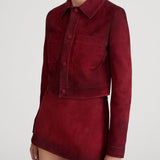 FRAME - The Small Suede Jacket