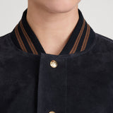 FRAME - The Ritz Suede Varsity Jacket