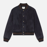 FRAME - The Ritz Suede Varsity Jacket