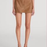 FRAME - The Pony Hair Mini Skirt