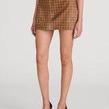 FRAME - The Pony Hair Mini Skirt