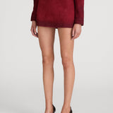 FRAME - The Suede Mini Skirt