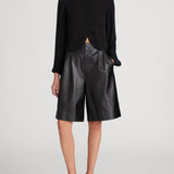 FRAME - The Paper Leather Boy Short