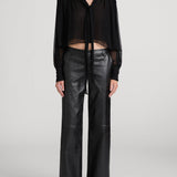 FRAME - The Belle Tie Blouse