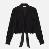FRAME - The Belle Tie Blouse