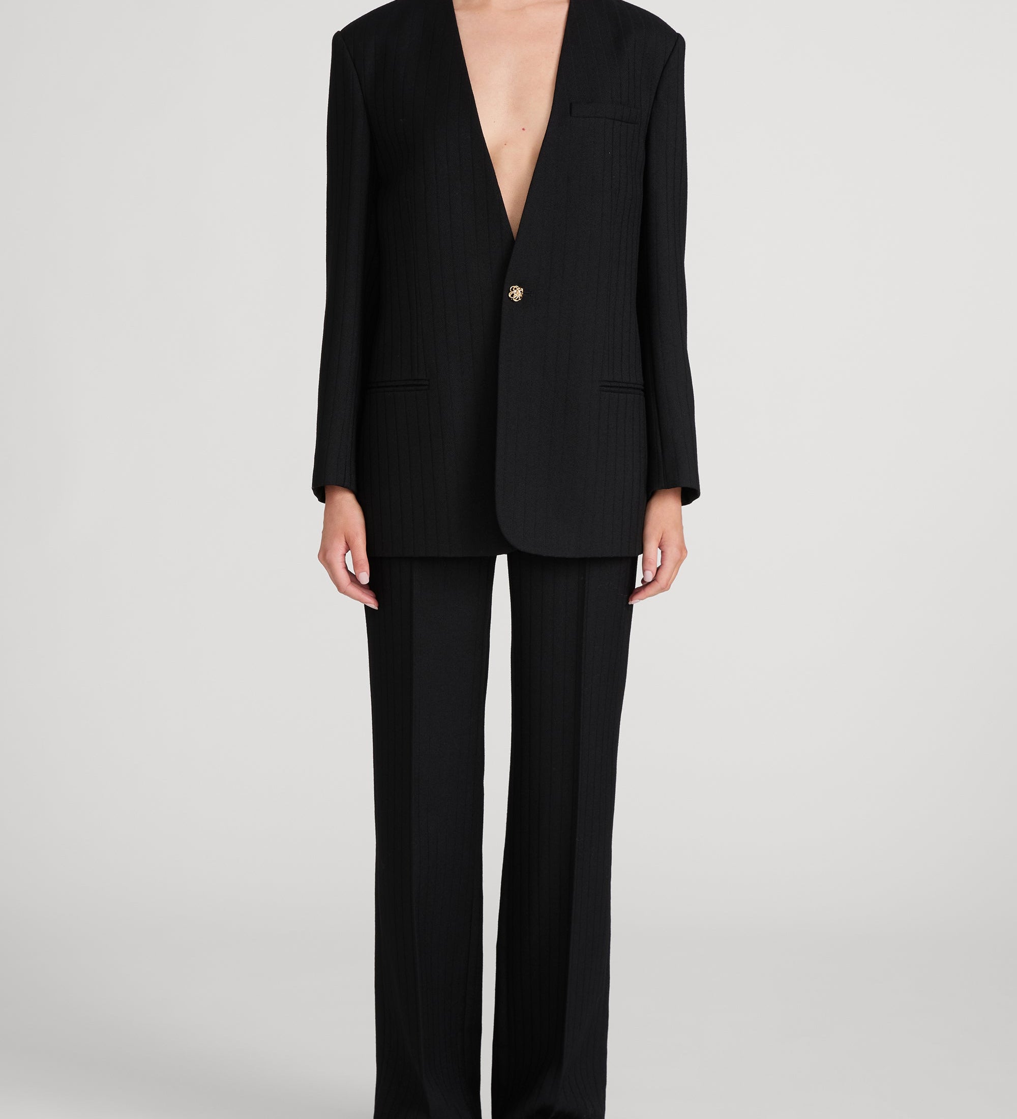 FRAME - The Collarless Blazer