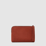 Metier - Wristlet Clutch Nubuck Rust