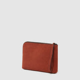 Metier - Wristlet Clutch Nubuck Rust