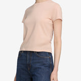 FRAME - The Baby Tee -- Pink Sand