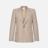 FRAME - Single Button Blazer -- Light Beige