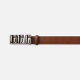 FRAME - Sculptural Belt -- Cognac