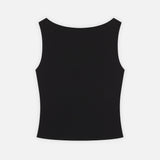 FRAME - The Drape Tank -- Black