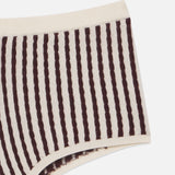 FRAME - The Cable Shorts -- Burgundy Multi
