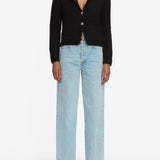 FRAME - The Crochet Blazer -- Black