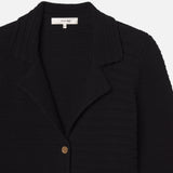 FRAME - The Crochet Blazer -- Black