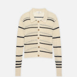 FRAME - The Shrunken Cardi -- Cream Multi