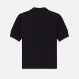 FRAME - The Argyle Short Sleeve Polo -- Navy Multi