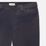 FRAME - The Leather Reboot Crop -- Dark Indigo