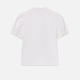 FRAME - The Gathered Top -- White