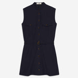 FRAME - The Safari Dress -- Navy