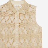 FRAME - The Deco Lace Dress -- Ecru