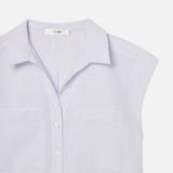 FRAME - The Seersucker Leisure Shirt -- Light Chambray Multi