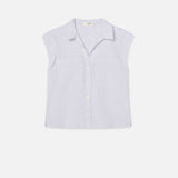 FRAME - The Seersucker Leisure Shirt -- Light Chambray Multi