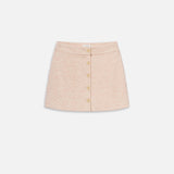 FRAME - Tweed Mini Skirt -- Azalea Multi