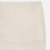 FRAME - The Silk Organza Skirt -- Alabaster