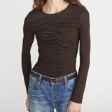 FRAME - The Ruched Top