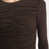 FRAME - The Ruched Top