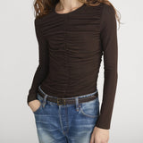 FRAME - The Ruched Top