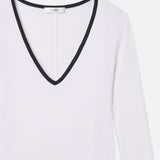 FRAME - The Sporty V Neck Top