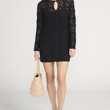 FRAME - The Crochet Keyhole Dress