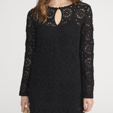 FRAME - The Crochet Keyhole Dress