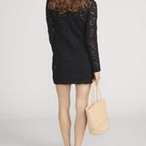 FRAME - The Crochet Keyhole Dress