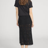 FRAME - The Crochet Midi Skirt