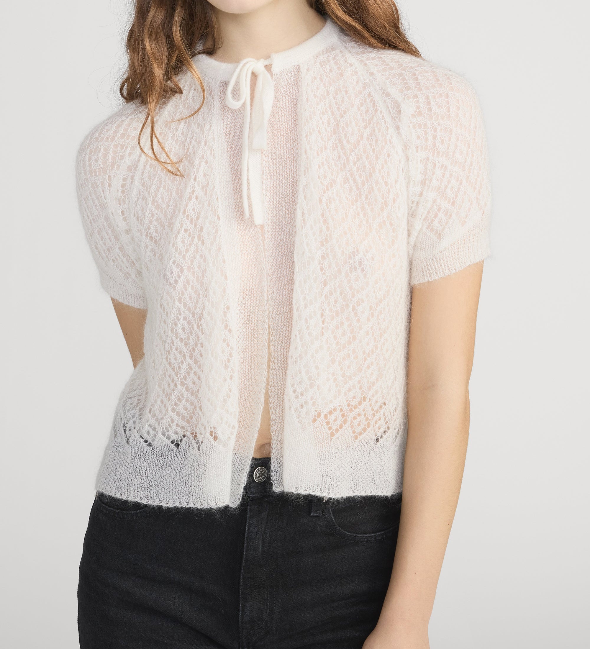 FRAME - The Delicate Tie Sweater