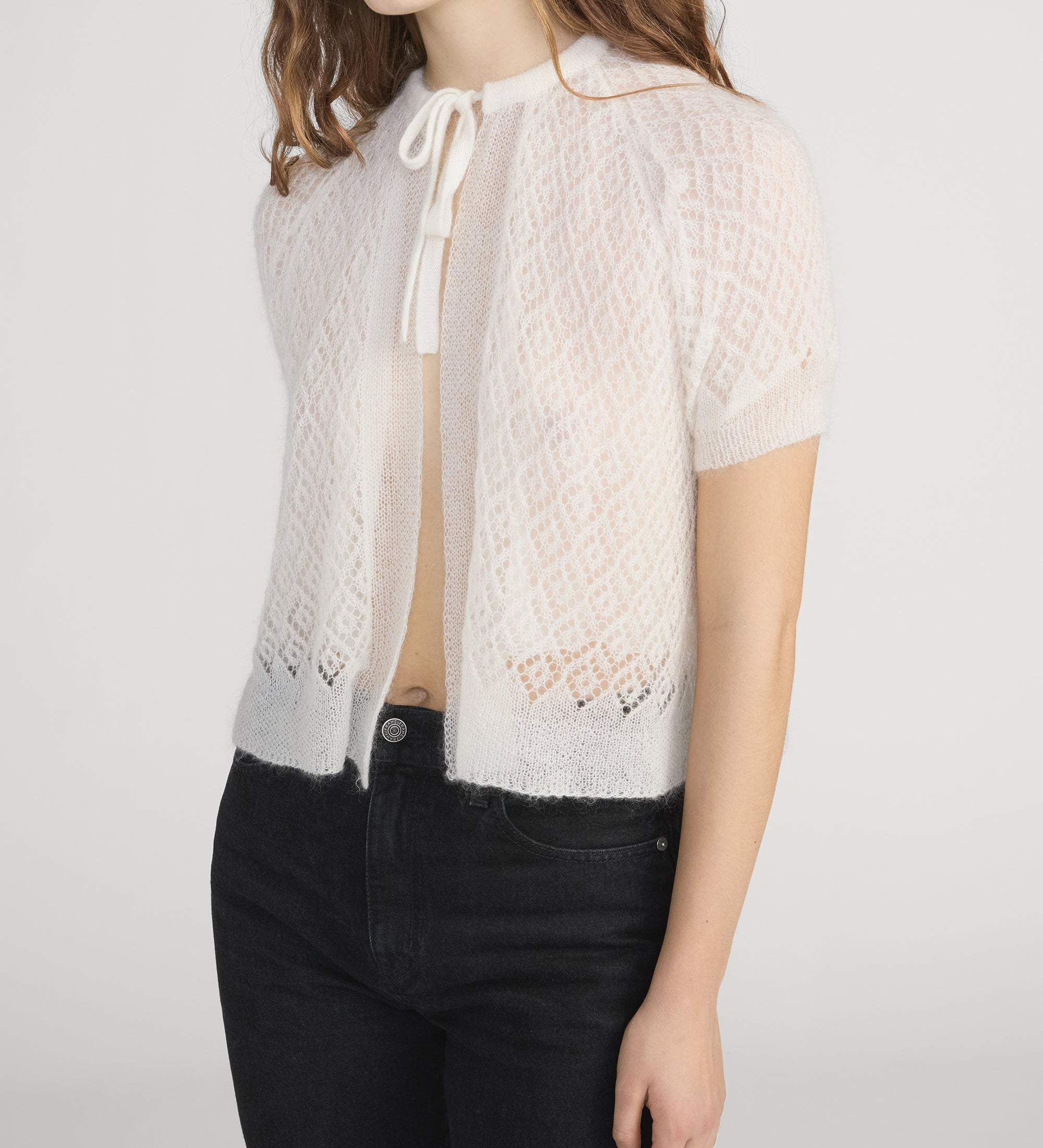 FRAME - The Delicate Tie Sweater