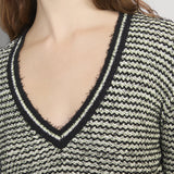 FRAME - The Eyelash V Sweater