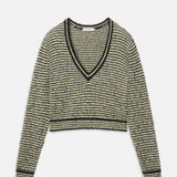FRAME - The Eyelash V Sweater