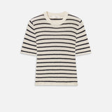FRAME - The Striped Knit Tee